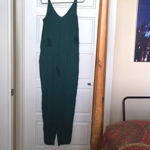 J Crew Green jumpsuit